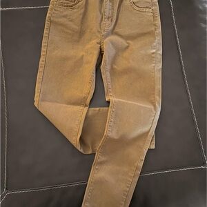SHEIN Kids Tan Casual Pants